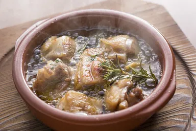 四万十鶏のアヒージョ