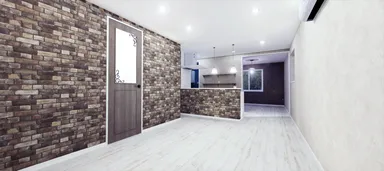 『norfino noir』キッチン＆リビング