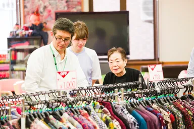 スタッフが親切にアドバイス