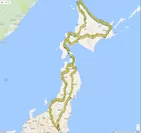 全国主要道路の精密なGNSSデータを収集(東日本)