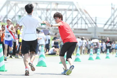 タスキをつなぐ風景