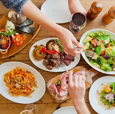 神戸グルメを囲んで