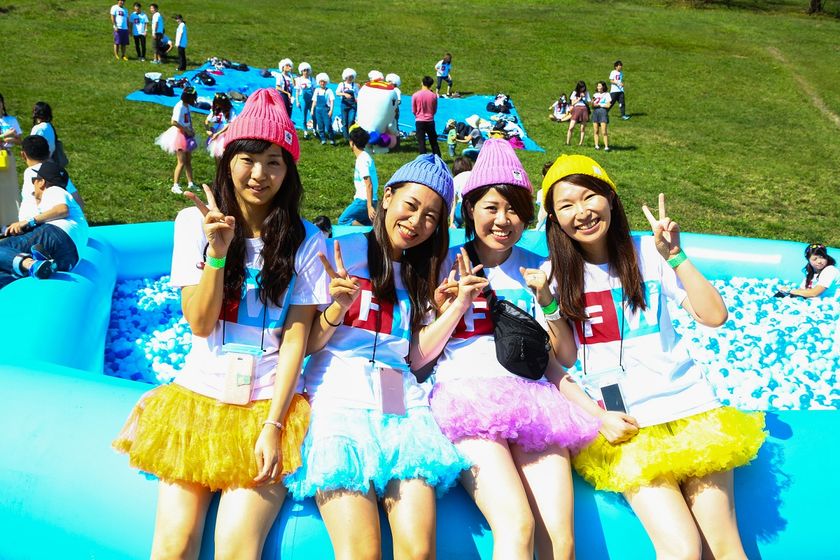 海外でハマる人続出のランイベント！
「fuwa fuwa run(ふわふわラン)」
愛・地球博記念公園(モリコロパーク)にて3月18日開催！