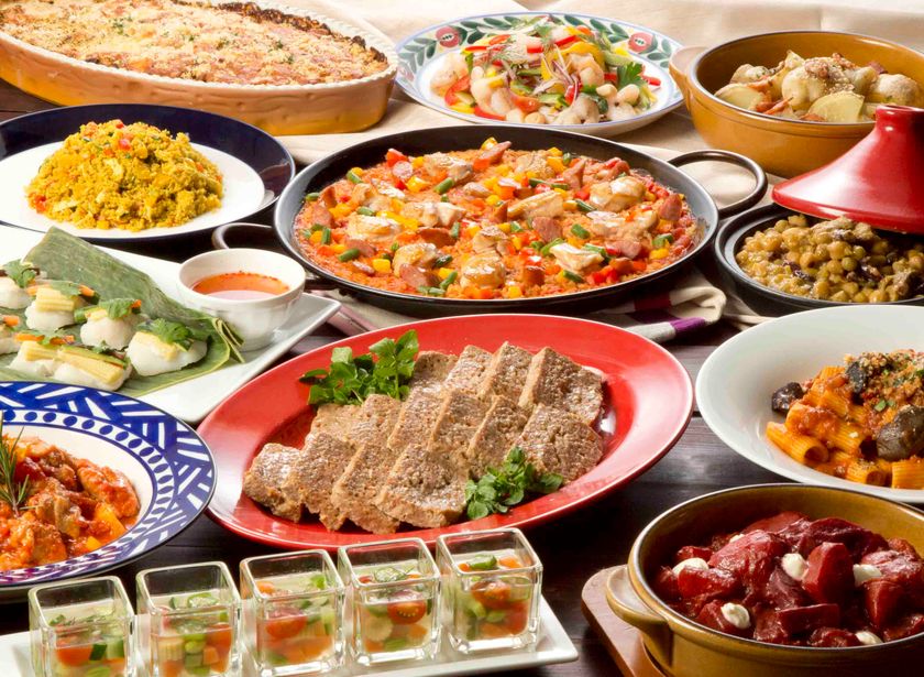 ロテルドビュッフェが3/13～ラグジュアリーな空間へ変貌
　世界各国の料理を楽しめるメニューにフルリニューアル