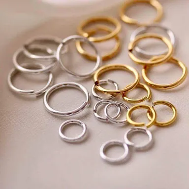 チェインメイルの素材 丸カン