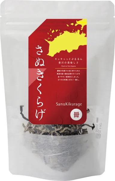 さぬきくらげ「冊」パッケージ