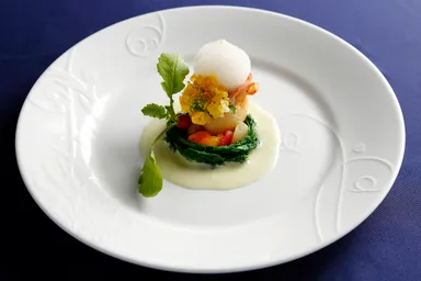 ＜Second Course＞鴨川グランドホテル THE GUNJO RESTAURANT料理長　浜村 浩一