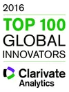 「TOP 100 グローバル・イノベーター 2016」ロゴ
