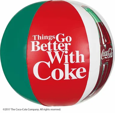 ビーチボール50cm　コカ・コーラ C　CC-17009