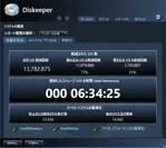 Diskeeper 16J メイン画面