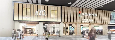 東側ファサード