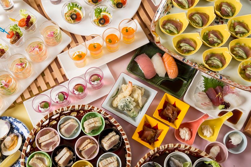 春の訪れを南紀白浜 リゾートホテルのビュッフェで感じる　
約100種類の旬彩料理でおもてなし、3月1日に提供開始