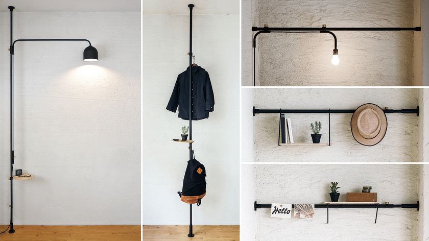 暮らしの裏方の突っ張り棒を
「一本の線」として再定義したインテリアブランドが新発売