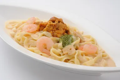 生ウニと海老のウニクリーム