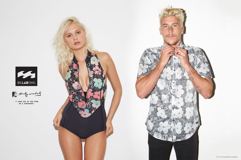 ビラボンがアンディ・ウォーホルとの
独占コラボレーションを発表　
『ウォーホル・サーフ』を3月2日に世界同時リリース