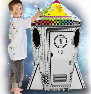 紙の家Nullie_ロケット