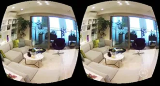 VR内見システム使用イメージ