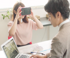 複数の物件を店頭で内見できるVR(バーチャルリアリティ)内見システム導入～効率的なお部屋探しを実現～