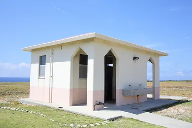 日本最南端の沖縄・波照間島のトイレ