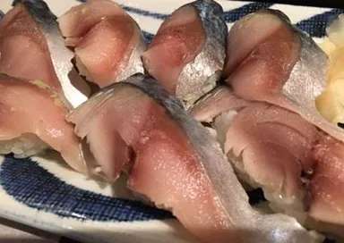 らかん茶屋「さばの握り」