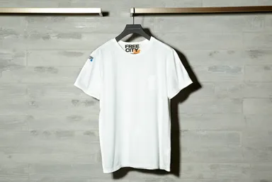 FREECITY ORGANIC SMALL POC TEE FOR S＆P COLOR：ホワイト　価格：￥8,000(税別)