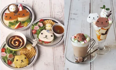 『カピバラさん×ハンズカフェ』コラボカフェメニュー