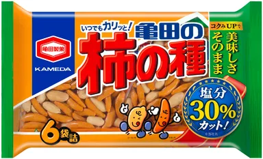 減塩　亀田の柿の種