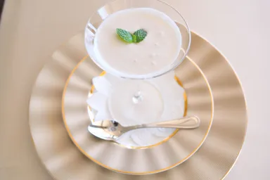 牛蒡のクリームスープ