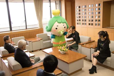 宇治市長表敬訪問