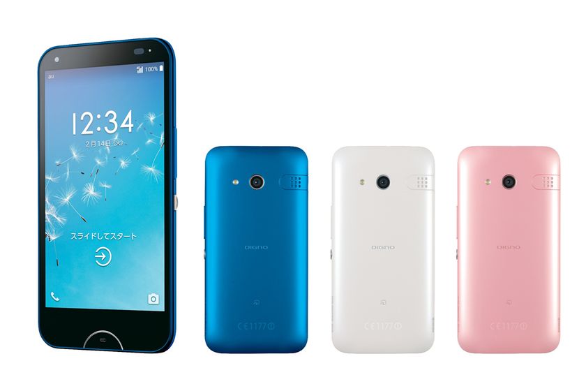 防水・防塵・耐衝撃対応安心スマートフォン「DIGNO(R)W」が
いよいよ、本日3月3日(金)から発売開始