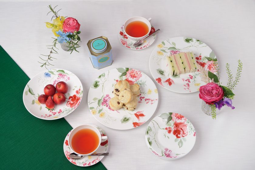 ウェッジウッドの新作「ジャスパー・コンラン フローラル」の
発売記念キャンペーン3月8日～4月4日まで実施！