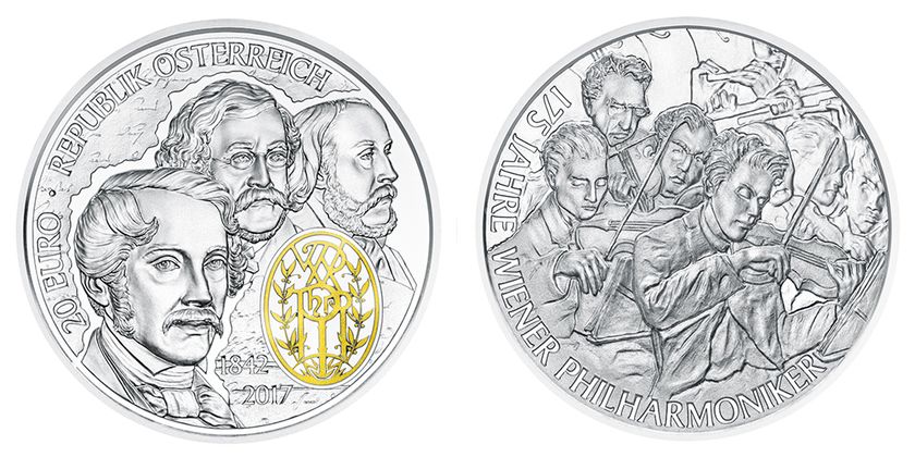 ウィーン・フィルハーモニー管弦楽団175周年を記念して
世界で最も有名なオーケストラを称えた
特別な記念コインセットを3月6日(月)から販売開始