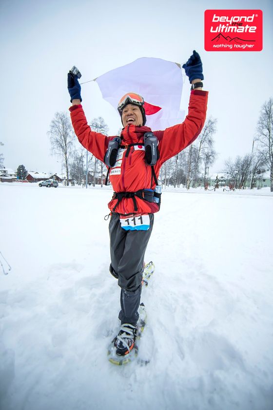北極圏230kmマラソン『Ice Ultra』で、
アドベンチャーランナー 北田雄夫が日本人初の挑戦で3位！
～日本人初の世界七大陸走破に挑む！～