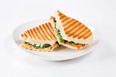 菜の花とサーモン