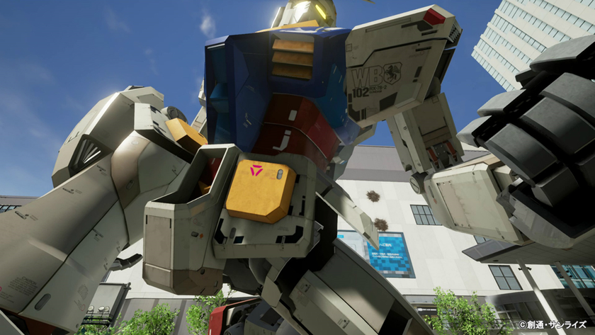 実物大ガンダムの手にしがみつく大迫力のVRアクティビティ
　ガンダムVR『ダイバ強襲』体験は4月5日まで！
大阪「GUNDAM SQUARE」に急げ！