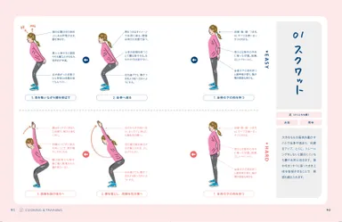 サンプル：スクワット