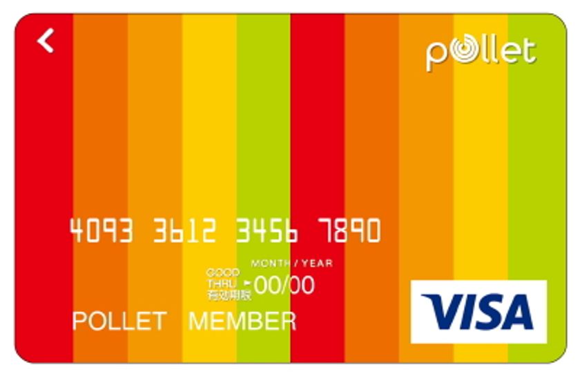 オズビジョン、Pollet、セディナが提携し
国際ブランド付きプリペイドカード
「Pollet Visa Prepaid」を発行