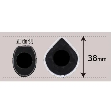 画像1：山型異形グリップ(右)