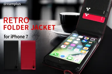 iPhone7用 縦開きタイプのケース