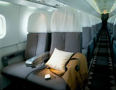 アンドレ・プットマンデザインの客室内(c)Air France
