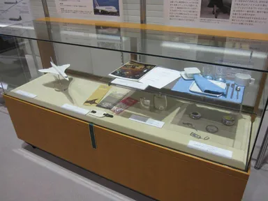 コンコルド展示の一部