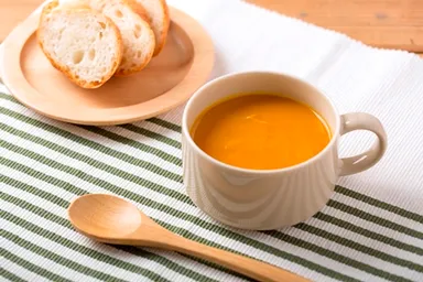 『万次郎かぼちゃポタージュ』(2)