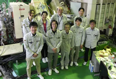 理化学研究所 研究グループ(2012年当時、写真提供：理化学研究所)