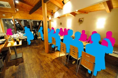 過去の婚活パーティーの様子(1)