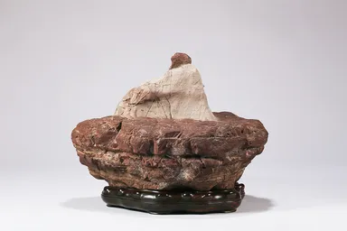 廬山石 銘「李白観瀑」