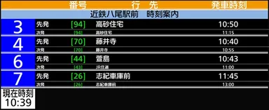 サイネージ（表示イメージ図）