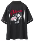 X-girl×Delicious Pizza BOWLING SHIRT(3)