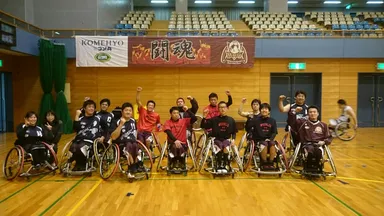 愛知県大会優勝時の様子