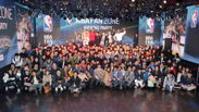 NBA Fan Zone Tokyo 集合写真
