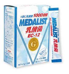 1袋に乳酸菌1,000億個！クエン酸、食物繊維も配合　「メダリスト 乳酸菌」新発売